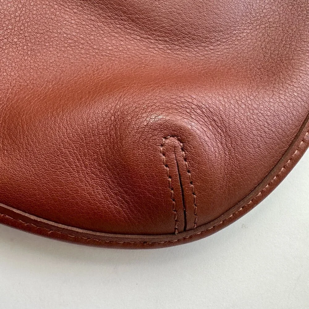 Vintage Coach 9131 Leather Shoulder Crossbody Brown Bag Purse Excellent - Picture 12 of 13